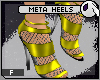~DC) Meta Gold Heels