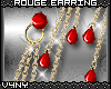 V4NY|Rouge Earring