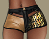 Snakeskin Gold Shorties