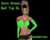 Sexy Green Bell Top RL