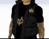 AI black puffer jacket