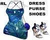 Blue Flower DressFullfit