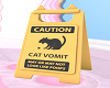 kitty caution sign ♡