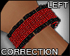 Red&Black Bracelet LEFT
