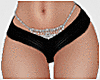 Black Jeweled Shorts