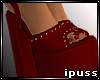 !iP Xmas Laced Heels