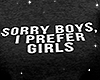 Sorry Boys Hoodie