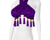 Purple Tassel Top