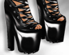 Eli Wedges Black Derivab