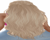 GOLD BLOND HALF UP