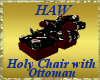 Holy Chair with Ottoman