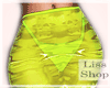 J | Green Plastic Skirt