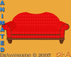 A Orange Foam Sofa