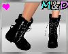 M Black Army Boots