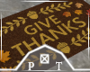 Give Thanks Doormat V1
