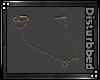 !Gold Arm Chains-Diamond