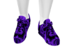 Purple Skulls Sneakers M