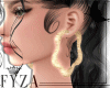 F❥ Pillar Earrings