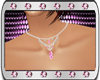  CD Pink Necklace