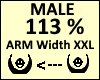Arm Scaler XXL 113% Male
