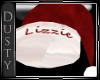 Lizzie Santa Hat