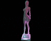 Neon Party Girl Statue