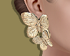 Gold Butterflies Earring