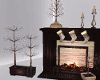 Let It Snow Fireplace