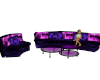 Wolf Sofa In Purple