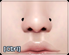 |C| Double Nose Piercing