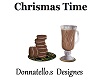 hot choclate and cookies
