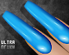 -A- Acrylic Nails Blue