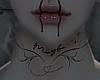 Ã Neck Tatto