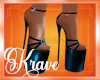 [K] EVIE HEELS BLUE