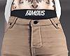 金 Brown Pant