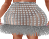 Fringe Silver Skirt