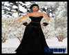 *SW*Black Velvet Gown