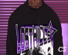 Blk Purp Lost H Tee