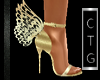 CTG GOLD WINGED STILETTO