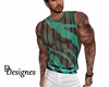 green sport shirt