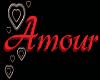 Amour Red Fuzzy Rug