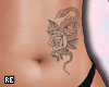 R|❥Belly Tattoo Snake2