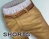 - Shorts, Tan