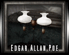 ! Edgar Allan Poe Lamp ~