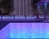 Neon Pool Club Waterfall