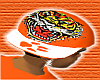 *CA* Orange Tiger Hat