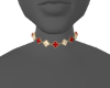 Choker VanCf Ruby/Gold