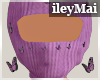 i| Butterfly Mask Purple