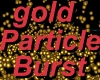 Gold Particle Burst