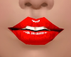Julia Bright Red Lips 2